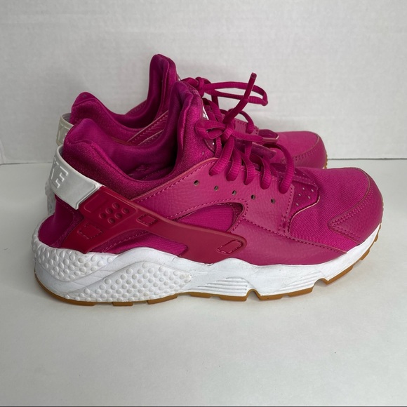 Nike Air Huarache Run Pink Size 7.5 - Picture 4 of 12